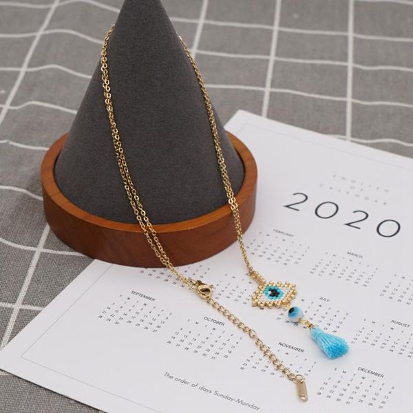 go2boho evil eye pendant necklaces 2020 jewelry miyuki seed bead necklace handmade women jewellery wholesale, Silver
go2boho evil eye pendant necklaces 2020 jewelry miyuki seed bead necklace handmade women jewellery wholesale, Silver