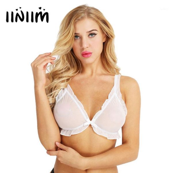 womens lingerie night soft wetlook see-through underwear sheer mesh lace frilly triangle bralette wire-unlined bra, Red;black
womens lingerie night soft wetlook see-through underwear sheer mesh lace frilly triangle bralette wire-unlined bra, Red;black