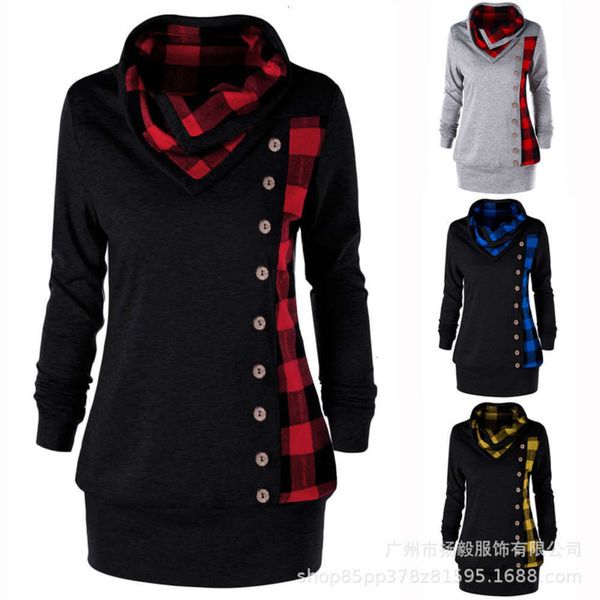 2020 new women's lapel nine palace grid 9-button long sleeve sweater with hip skirt crew high neck, Black;white
2020 new women's lapel nine palace grid 9-button long sleeve sweater with hip skirt crew high neck, Black;white