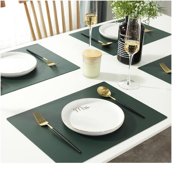 rectangular table mat pu leather placemat waterproof greaseproof pad kitchen for dining table anti-scalding insulat bbyurn
rectangular table mat pu leather placemat waterproof greaseproof pad kitchen for dining table anti-scalding insulat bbyurn