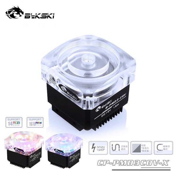 bykski ddc pump dc12v 10w maximum flow lift 6 meters 600l/h radiator size 70*70*63mm support combo reservoir / pwm speed control
bykski ddc pump dc12v 10w maximum flow lift 6 meters 600l/h radiator size 70*70*63mm support combo reservoir / pwm speed control