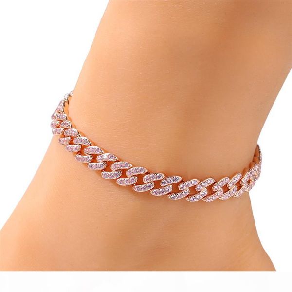 europe and america trendy women anklets 4 colors for options 8mm 9 10inch gold color cz cuban anklets chains for girls women, Red;blue
europe and america trendy women anklets 4 colors for options 8mm 9 10inch gold color cz cuban anklets chains for girls women, Red;blue