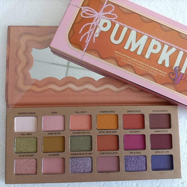 2020 pumpkin spice makeup palette limited edition warm & spicy 18 colorseye shadow palette ing
2020 pumpkin spice makeup palette limited edition warm & spicy 18 colorseye shadow palette ing