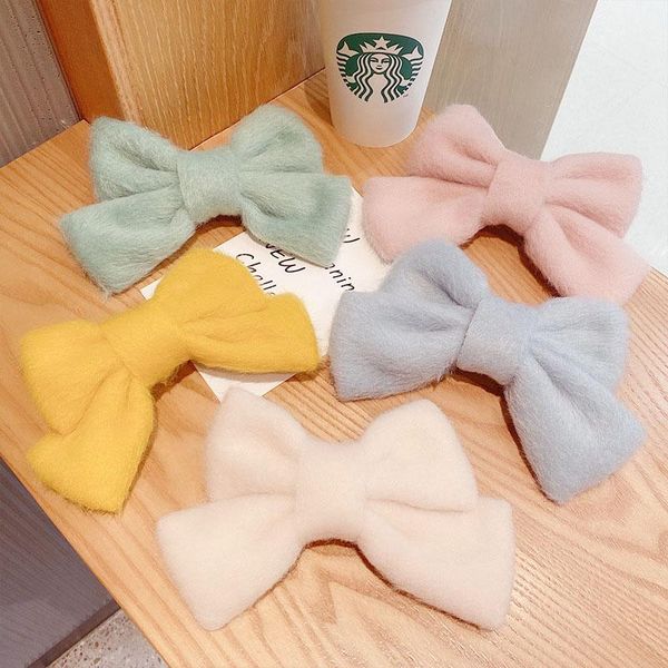 hair accessories 2021 women girls sweet elegant plush big bow hairpins cute soild color clip ornament autumn winter
hair accessories 2021 women girls sweet elegant plush big bow hairpins cute soild color clip ornament autumn winter