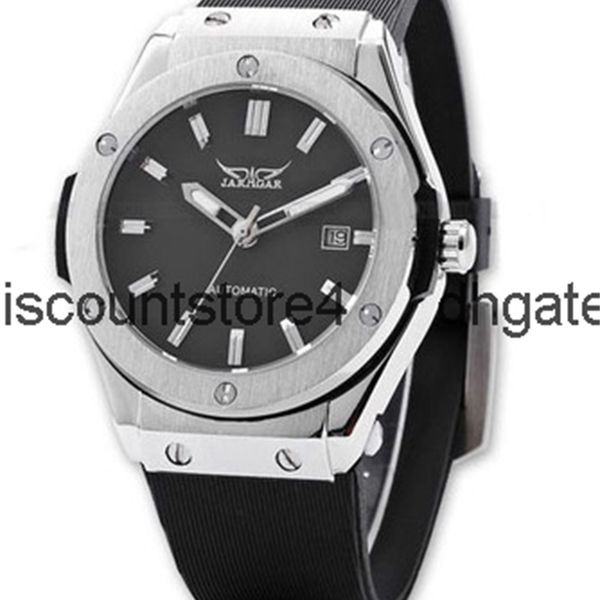 jargar winner 389 korean men's watch rubber fashion leisure calendar automatic mechanical watch, Slivery;brown
jargar winner 389 korean men's watch rubber fashion leisure calendar automatic mechanical watch, Slivery;brown
