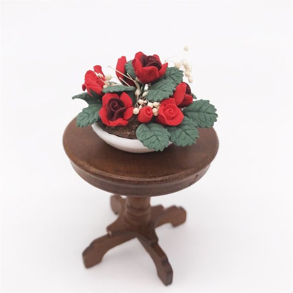 1: 12 mini doll house dollhouse pocket furniture garden setting flowers and plants potted rose decoration handmade design crsm
1: 12 mini doll house dollhouse pocket furniture garden setting flowers and plants potted rose decoration handmade design crsm