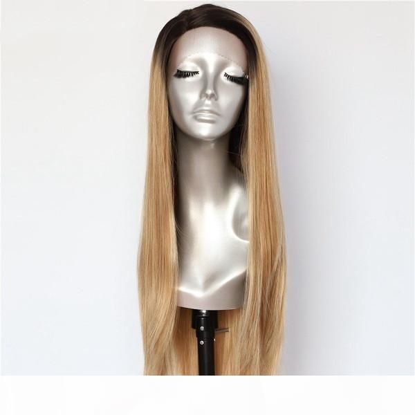 мода рука, привязанная dark roots ombre blonde шелковистых прямые парики с пробором 180% плотность glueless synthetic фронта шнурком для жен, Black
мода рука, привязанная dark roots ombre blonde шелковистых прямые парики с пробором 180% плотность glueless synthetic фронта шнурком для жен, Black