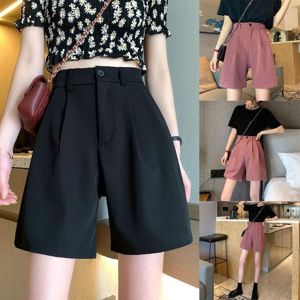 women wide leg shorts summer straight high waisted short pants casual office shorts ser88, White;black
women wide leg shorts summer straight high waisted short pants casual office shorts ser88, White;black