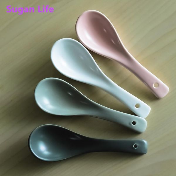 spoons sugan life 6 colors ceramics spoon with long handle ice coffee home kitchen tableware size 14 cm
spoons sugan life 6 colors ceramics spoon with long handle ice coffee home kitchen tableware size 14 cm