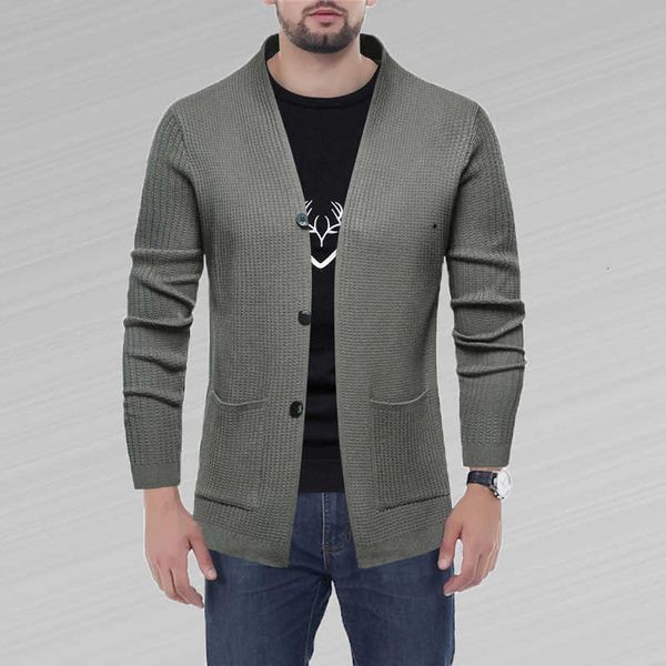 autumn new turtleneck pure color casual sweater wool knitted outer sweater cardigan base jacket black green, White;black
autumn new turtleneck pure color casual sweater wool knitted outer sweater cardigan base jacket black green, White;black