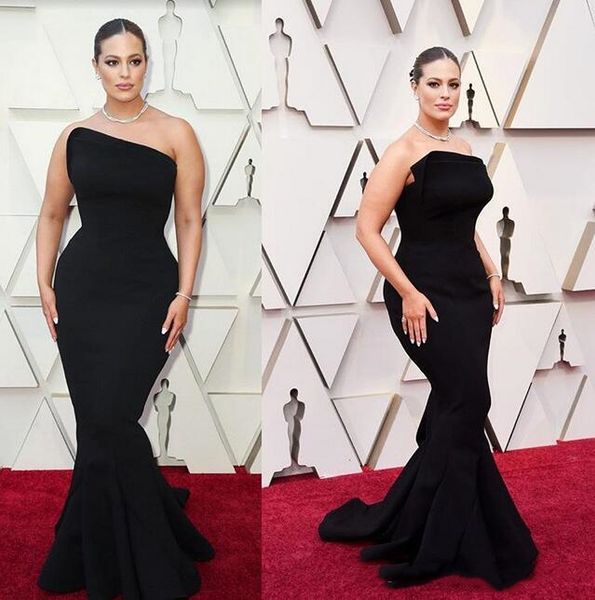 ashleygraham oscars black mermaid evening dresses simple satin strapless long formal occasion wear prom dress red carpet dress 2021, Black;red
ashleygraham oscars black mermaid evening dresses simple satin strapless long formal occasion wear prom dress red carpet dress 2021, Black;red