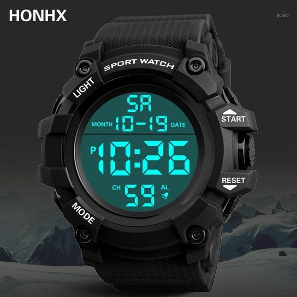 honhx men wrist watch luxury analog sport led waterproof watches man sports watch 2020 digital watches1, Slivery;brown
honhx men wrist watch luxury analog sport led waterproof watches man sports watch 2020 digital watches1, Slivery;brown