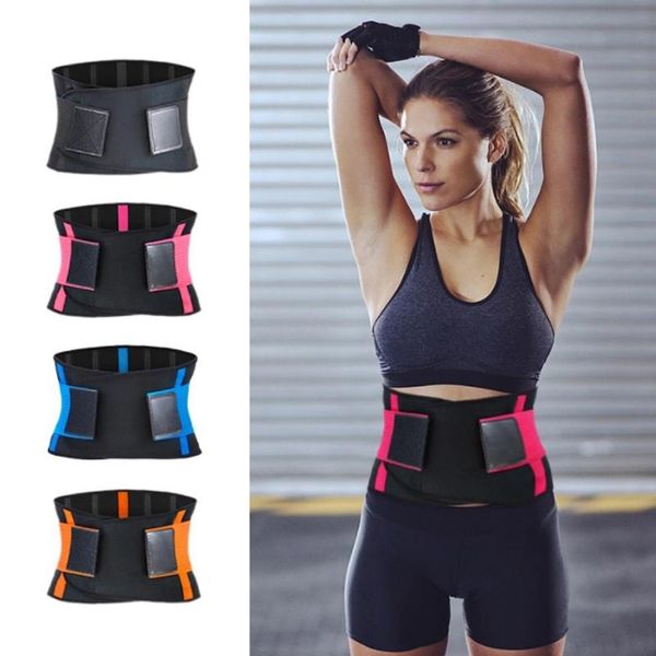 waist support 1set belt trainer adjustable back sweat utility sport gym fitness weightlifting protection, Black;gray
waist support 1set belt trainer adjustable back sweat utility sport gym fitness weightlifting protection, Black;gray