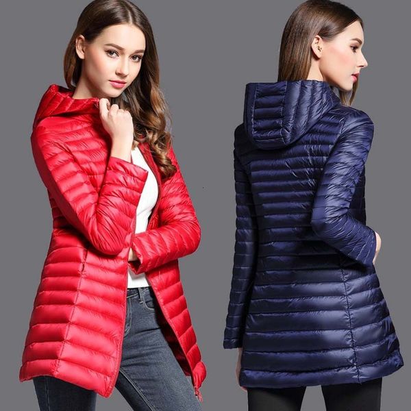 2020 new winter wear lightweight medium length fashion slim down women's large hooded jacket off season, Black
2020 new winter wear lightweight medium length fashion slim down women's large hooded jacket off season, Black