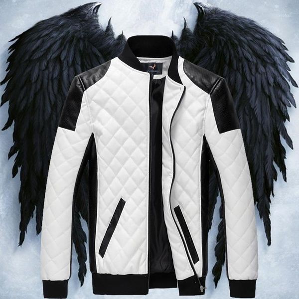 2021 winter mens leather jacket brand clothes fashion black white slim warm men motorcycle jacket stand collar plus size 5xl 6xl1
2021 winter mens leather jacket brand clothes fashion black white slim warm men motorcycle jacket stand collar plus size 5xl 6xl1