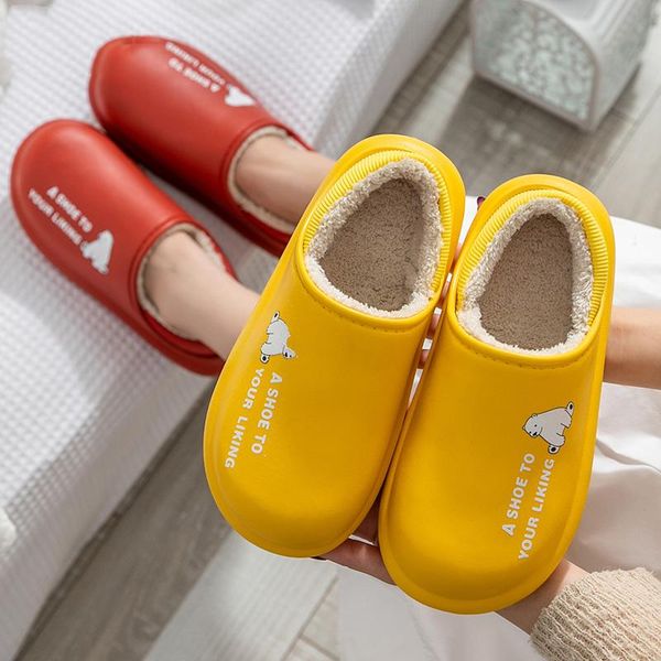 slippers waterproof non-slip winter lovers home warm fur cotton slide indoor floor memory foam thick sole kitchen couples shoes, Black
slippers waterproof non-slip winter lovers home warm fur cotton slide indoor floor memory foam thick sole kitchen couples shoes, Black