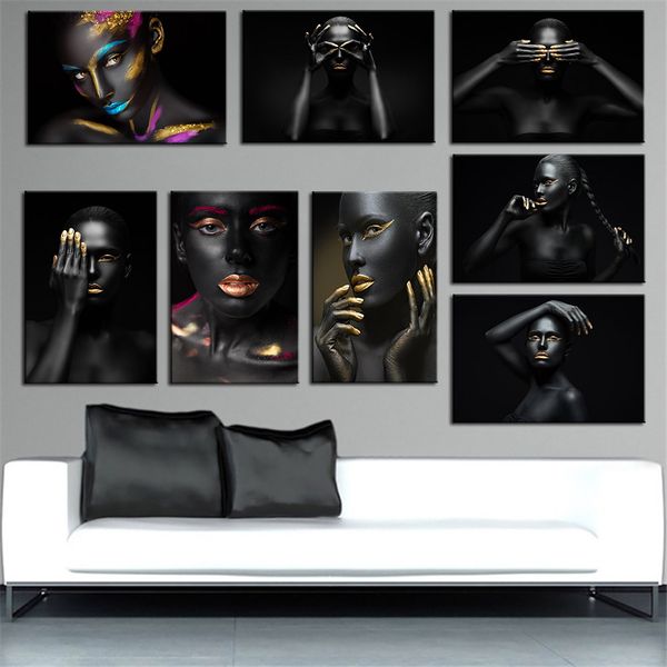wall wall art art black and gold woman canvas painting posters and prints nordic style living room mural picture no frame
wall wall art art black and gold woman canvas painting posters and prints nordic style living room mural picture no frame