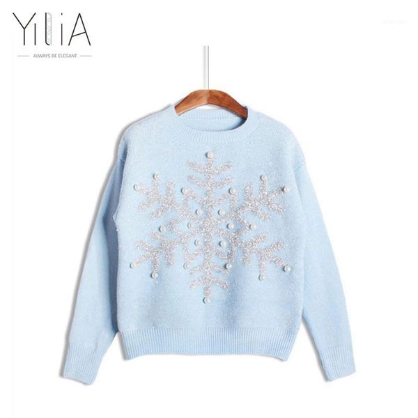 wholesale- christmas snowflake sweaters 2016 new winter women pullovers cute sequined beading pink white blue knitted wear ugly long sleeve1, White;black
wholesale- christmas snowflake sweaters 2016 new winter women pullovers cute sequined beading pink white blue knitted wear ugly long sleeve1, White;black