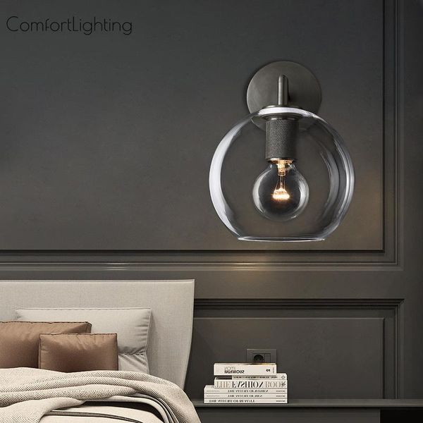 wall lamp modern industrial led lamps edison bulb glass lampshade bedroom bedside sconce balcony corridor lights
wall lamp modern industrial led lamps edison bulb glass lampshade bedroom bedside sconce balcony corridor lights