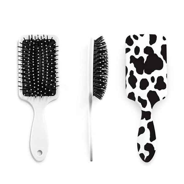 hair brushes 1pc women comb cow print anti-static massage wet/fluffy/curly hairbrush salon styling tools, Silver
hair brushes 1pc women comb cow print anti-static massage wet/fluffy/curly hairbrush salon styling tools, Silver