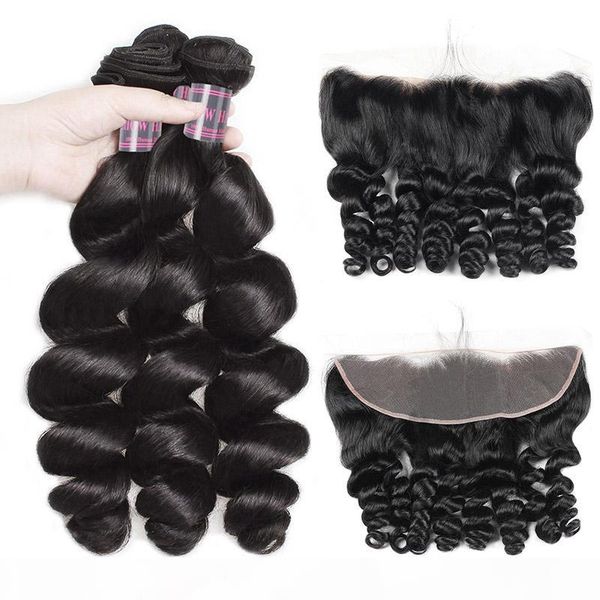ishow human hair bundles with closure wholesale brazilian hair 3 bundles with lace frontal 13*2.5 loose wave indian virgin hair extensions, Black
ishow human hair bundles with closure wholesale brazilian hair 3 bundles with lace frontal 13*2.5 loose wave indian virgin hair extensions, Black