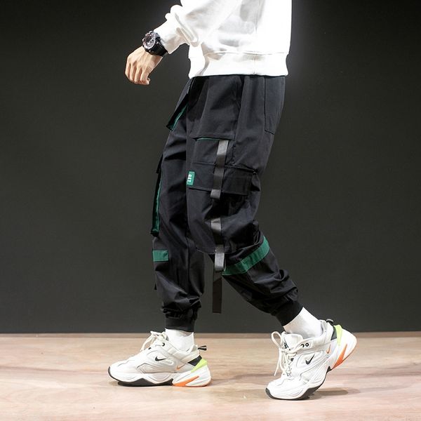 2021 new men's cargo streetwear hip hop hare baggy pants pocket ribbon male casual fashion youth college fall 3uds fslr, White;black
2021 new men's cargo streetwear hip hop hare baggy pants pocket ribbon male casual fashion youth college fall 3uds fslr, White;black