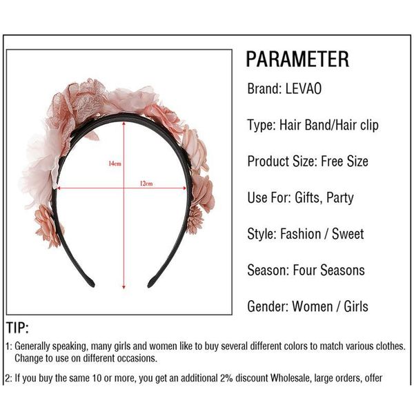 levao bridal garland headpiece holiday flower headband wreath hairband party girls hair accessories corolla crown head qyloqy
levao bridal garland headpiece holiday flower headband wreath hairband party girls hair accessories corolla crown head qyloqy