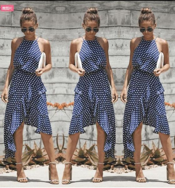 casual dresses dot printing ruffles sashes summer dress women vintage halter sleeveless plus size boho vadim beach bohemian1, Black;gray
casual dresses dot printing ruffles sashes summer dress women vintage halter sleeveless plus size boho vadim beach bohemian1, Black;gray