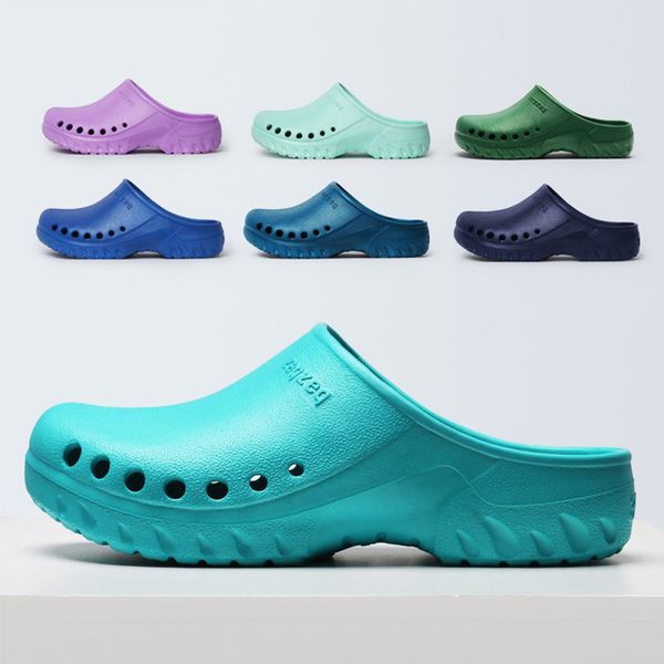 2020 women's summer slippers eva clogs surgical shoes hospital anti-slip sandal mules medical nursing shoes y200706, Black
2020 women's summer slippers eva clogs surgical shoes hospital anti-slip sandal mules medical nursing shoes y200706, Black