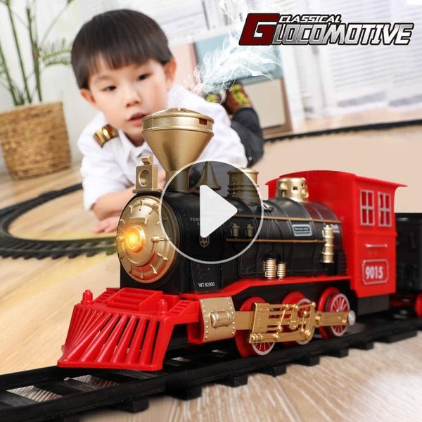 christmas train electrics toy w/ railway cargo and tracks, steam locomotive engine model educational boys toys for children kids q1217
christmas train electrics toy w/ railway cargo and tracks, steam locomotive engine model educational boys toys for children kids q1217