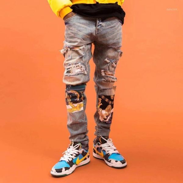 wb12693 fashion men's pants 2020 runway luxury european design party style men's clothing1, Blue
wb12693 fashion men's pants 2020 runway luxury european design party style men's clothing1, Blue