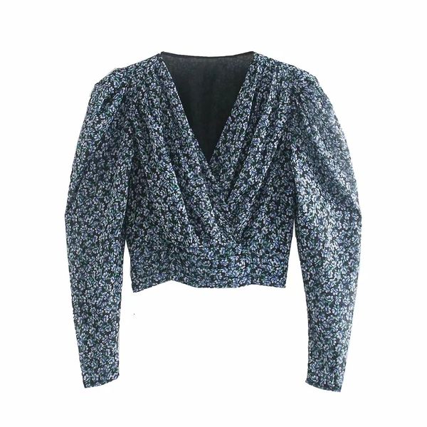 2021 new blue floral printed crop women vintage v neck long puff sleeve wrap chiffon blouse woman fashion elegant ladies gm1e, White
2021 new blue floral printed crop women vintage v neck long puff sleeve wrap chiffon blouse woman fashion elegant ladies gm1e, White