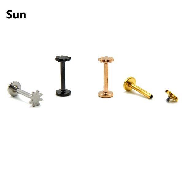 bog-6pcs mix 6 designs 316l surgical steel labrets stud ring ear tragus cartilage ball lip ring earrings body piercing jewelry q jllqsl, Silver
bog-6pcs mix 6 designs 316l surgical steel labrets stud ring ear tragus cartilage ball lip ring earrings body piercing jewelry q jllqsl, Silver