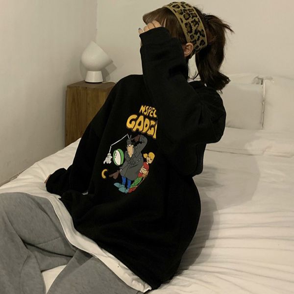 womens hat cartoon style hoodies women print long sleeve warm thicker korean outwear chic students pullover ulzzang harajuku no afxmg, Black
womens hat cartoon style hoodies women print long sleeve warm thicker korean outwear chic students pullover ulzzang harajuku no afxmg, Black