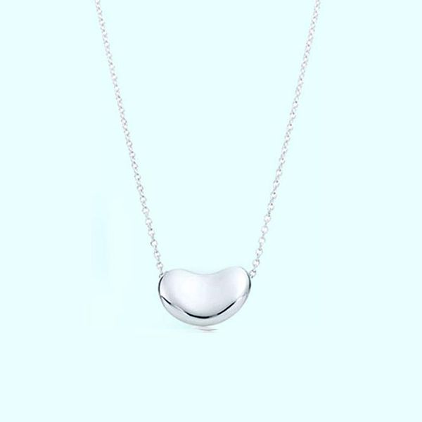 chains 925 sterling silver small golden bean pendant necklace for women fashion jewelry christmas gift
chains 925 sterling silver small golden bean pendant necklace for women fashion jewelry christmas gift