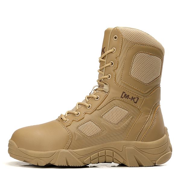 work steel boots new from of men's foot anti-crushing security ankle boot military combat desert army labour initiation team shoes 0esb, Black;brown
work steel boots new from of men's foot anti-crushing security ankle boot military combat desert army labour initiation team shoes 0esb, Black;brown