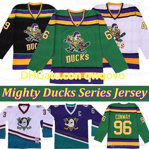 mighty ducks movie gordon bombay 96 charlie conway 99 adam banks greg goldberg 44 fulton reed hockey jersey, Black;red
mighty ducks movie gordon bombay 96 charlie conway 99 adam banks greg goldberg 44 fulton reed hockey jersey, Black;red