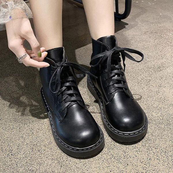 boots women motorcyle lace up casual shoes 2021 winter white black riding equestrian boot flat round toe lolita 8612l
boots women motorcyle lace up casual shoes 2021 winter white black riding equestrian boot flat round toe lolita 8612l