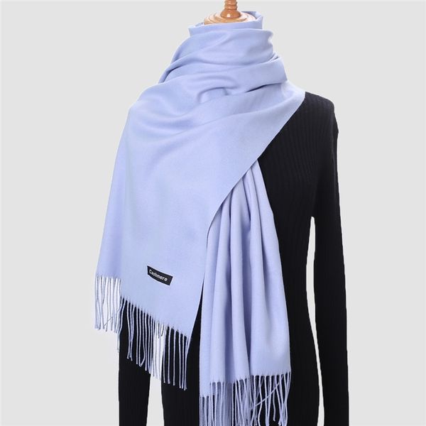 winter scarf for women long warm cashmere scarves hijab solid lady shawl wrap female pashmina bandana head scarfs echarpe y201007, Blue;gray
winter scarf for women long warm cashmere scarves hijab solid lady shawl wrap female pashmina bandana head scarfs echarpe y201007, Blue;gray