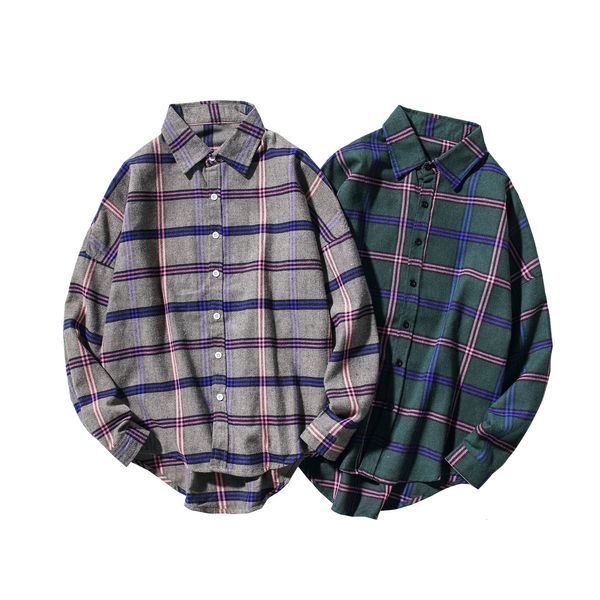 brand 2021 spring autumn long sleeves new flannel collar korea style shirt for men's plaid harajuku clothing 796g, White;black
brand 2021 spring autumn long sleeves new flannel collar korea style shirt for men's plaid harajuku clothing 796g, White;black