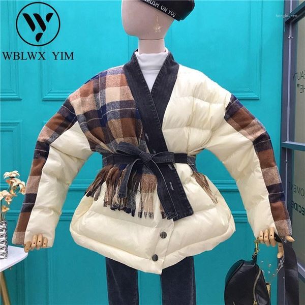winter jacket women fashion woolen splice cotton padded coat loose parka jacket female casual streetwear plus size overcoat1, Black
winter jacket women fashion woolen splice cotton padded coat loose parka jacket female casual streetwear plus size overcoat1, Black