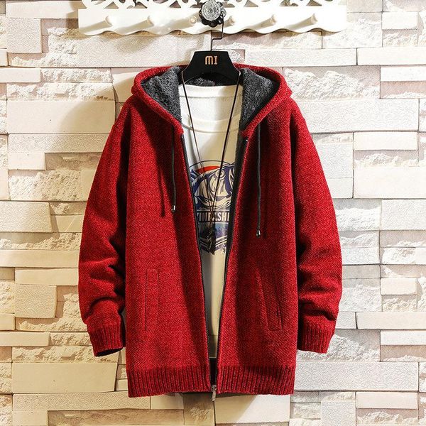 men's sweaters zity 2021 winter autumn fleece cardigan men knitted warm mens hooded coat male slim fit knitwear sweater -3xl, White;black
men's sweaters zity 2021 winter autumn fleece cardigan men knitted warm mens hooded coat male slim fit knitwear sweater -3xl, White;black