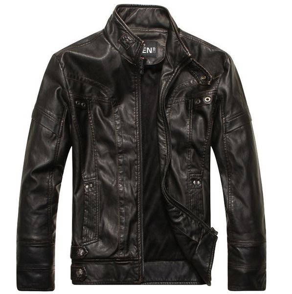 jackets men's autumn classic male motorcycle of plutonium casual leather jacket 5xl 7bd3, Black
jackets men's autumn classic male motorcycle of plutonium casual leather jacket 5xl 7bd3, Black