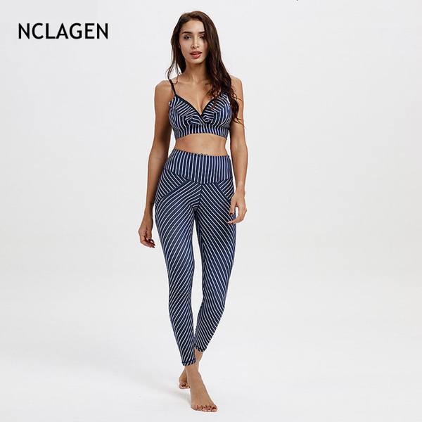 nclagen yoga set women striped 2 pcs sports suit ruffles crop tank bra push-up slim fitness leggings gym pant outfits, White;red
nclagen yoga set women striped 2 pcs sports suit ruffles crop tank bra push-up slim fitness leggings gym pant outfits, White;red