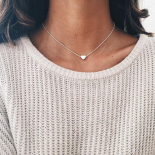 tenande heart necklace for women short chain heart star pendant necklace gift ethnic bohemian choker necklace drop shipping, Silver
tenande heart necklace for women short chain heart star pendant necklace gift ethnic bohemian choker necklace drop shipping, Silver