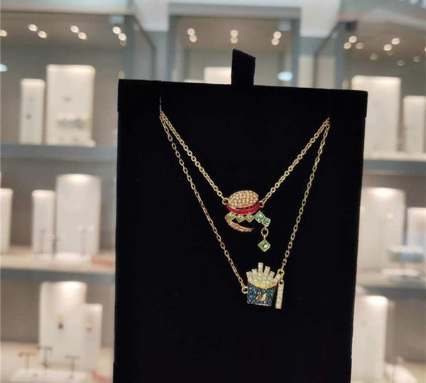 shijia new french fries necklace hamburger bracelet set alloy high version yellow gold wechat wholesale fashion design, Silver
shijia new french fries necklace hamburger bracelet set alloy high version yellow gold wechat wholesale fashion design, Silver