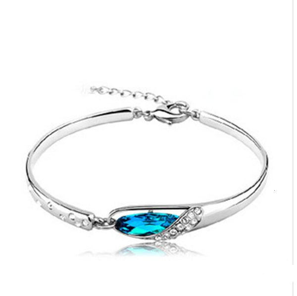bangle austria jg blue new diamond style luxurious silver glass shoes bracelet kka6206, Black
bangle austria jg blue new diamond style luxurious silver glass shoes bracelet kka6206, Black
