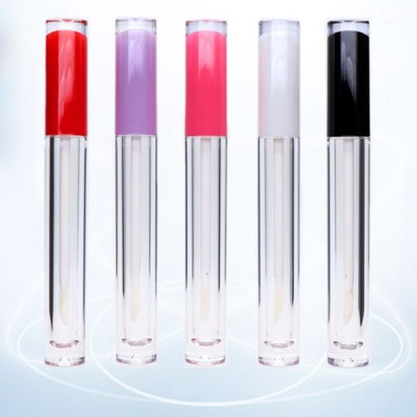 5ml empty clear lipgloss bottle with different color cap cylinder cosmetics refillable bottle eyelashe growth oil container1
5ml empty clear lipgloss bottle with different color cap cylinder cosmetics refillable bottle eyelashe growth oil container1