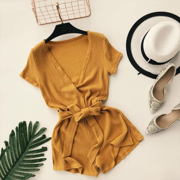 2019 solid deep v neck jumpsuit bandage casual elastic short overalls women playsuit summer tie high waist basic romper, Black;white
2019 solid deep v neck jumpsuit bandage casual elastic short overalls women playsuit summer tie high waist basic romper, Black;white