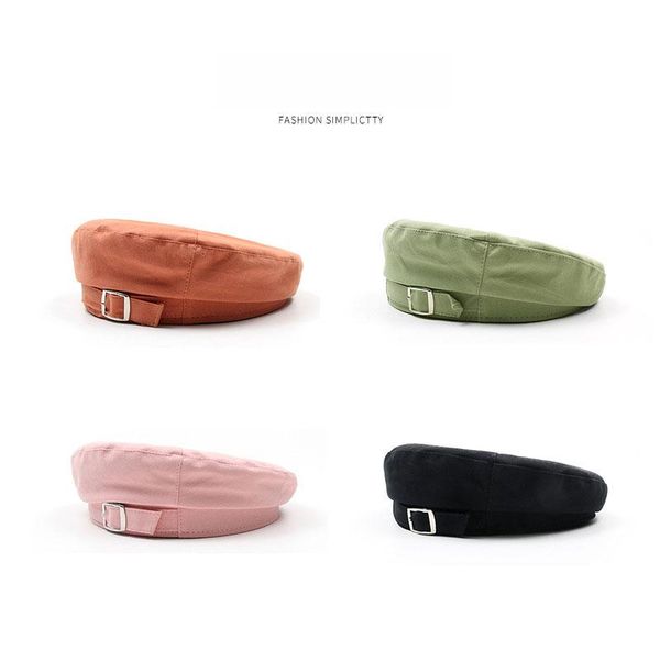 berets vintage beret solid autumn winter fashion metal buckle art painter hat british style octagonal hats for women caps, Blue;gray
berets vintage beret solid autumn winter fashion metal buckle art painter hat british style octagonal hats for women caps, Blue;gray